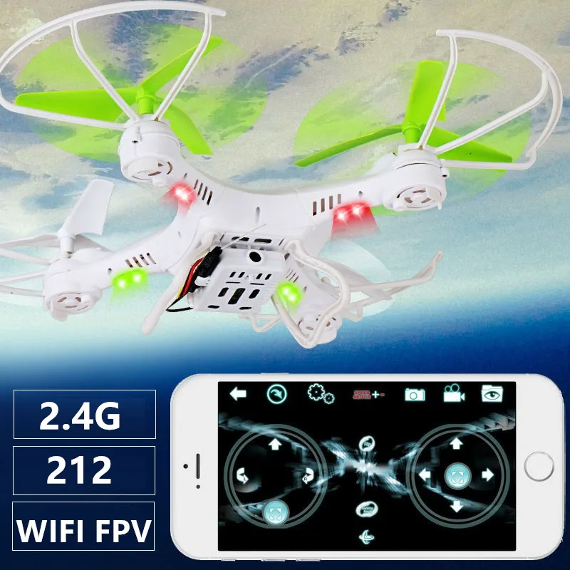 

flying drone YD-212 yd212 2.4G 4CH with Camera Real time transmission Phone control RC Quadcopter Headless mode rc Drone kid toy