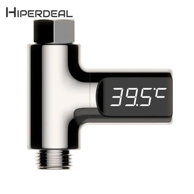 HIPERDEAL New Baby LED Digital Shower Temperature Display Water Thermometer Monitor Self-Powered 18Jan15 Drop Ship F