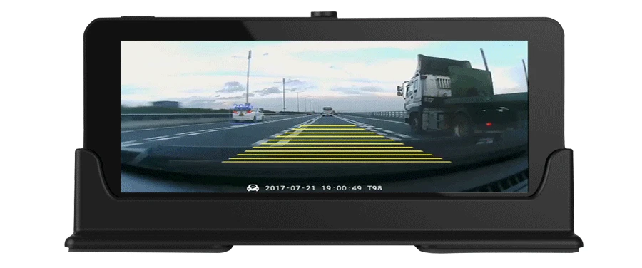 E-ACE видеорегистраторы для автомобиля 7 дюймов 4G Android видеорегистраторы двойной объектив gps навигатор ADAS Full HD 1080P видеорегистратор авто видео регистратор