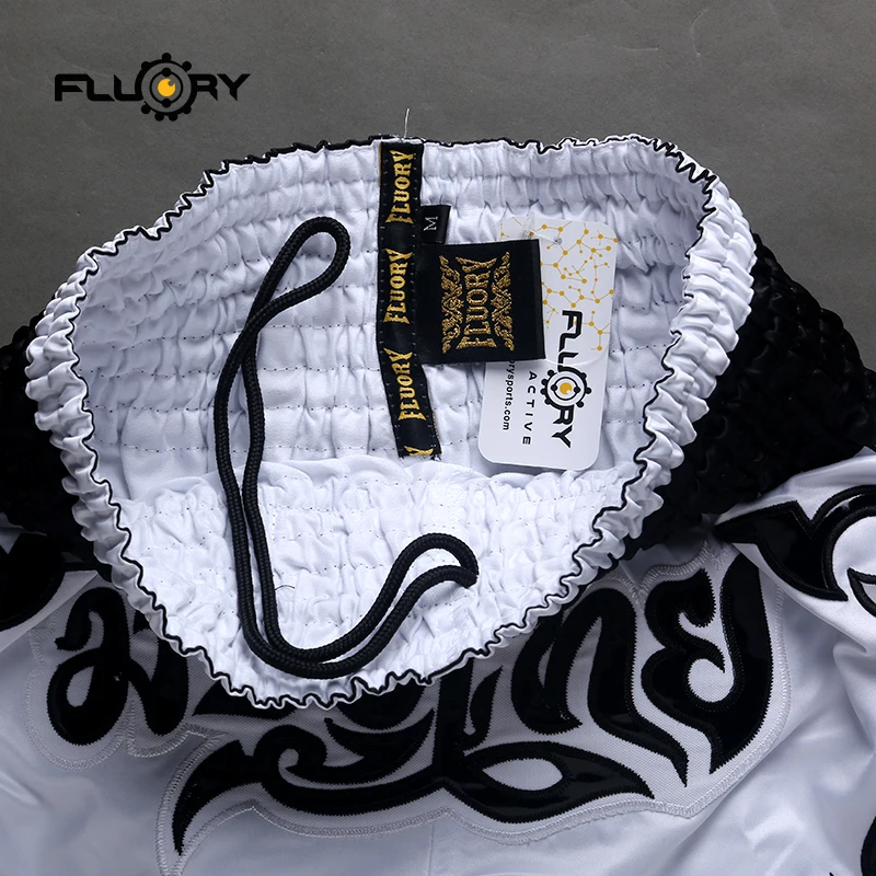 Мужские и женские шорты Fluory muay thai тренировочные брюки mma трусы для
