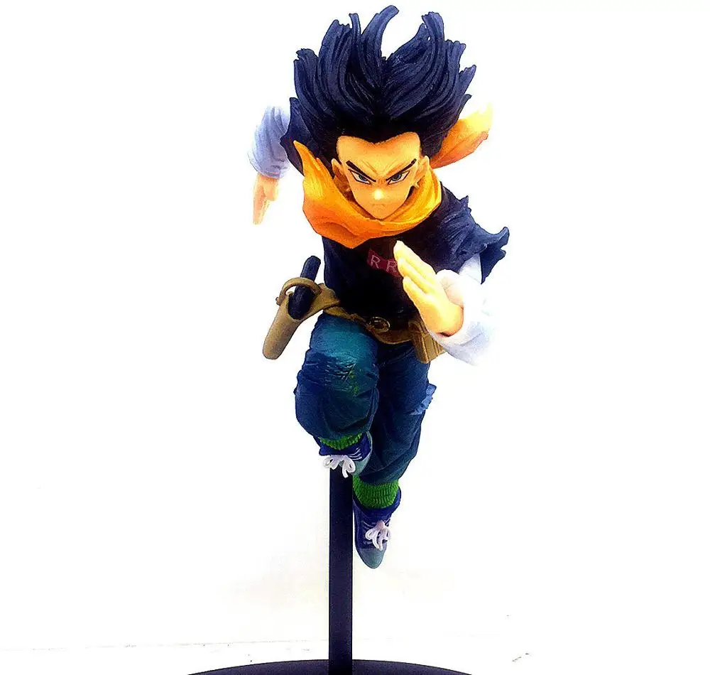 

16.5cm Dragon Ball Z Android 17 Lapis Action Figure PVC Collection Model toys brinquedos for christmas gift