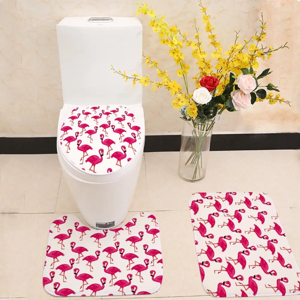 3 Piece Soft Area Rug Sets Includes Kylo Ren Bathroom Mat Contour Rug Lid Toilet Cover for Bedroom Bathroom Kitchen Floor Mats Shower Rugs Set