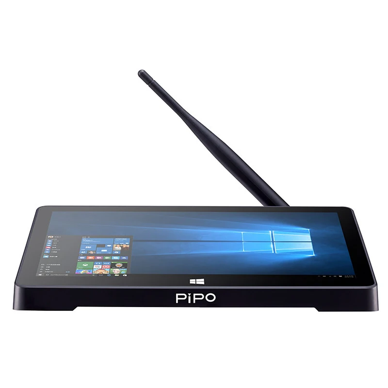 PiPo X9S 8 9 дюймов Мини ПК ТВ коробка + IPS планшетный двойная ОС Android Windows 10 intel Z8350