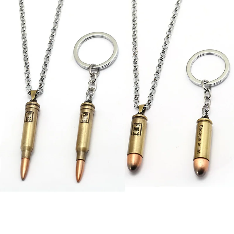 

Hot Game PUBG Gun Bullets Keychain letter 300 Win Mognum High Quality Metal Key Ring Key Chain For Player's Gifts Porte Cleft