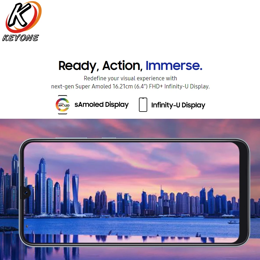Новый Samsung Galaxy A50 A505GN DS 4G мобильный телефон 6 4 &quot6 ГБ ОЗУ 128 Гб ПЗУ Exynos 9610