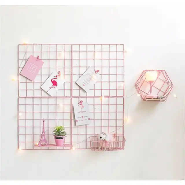 Image result for wall hanging wire mesh frame