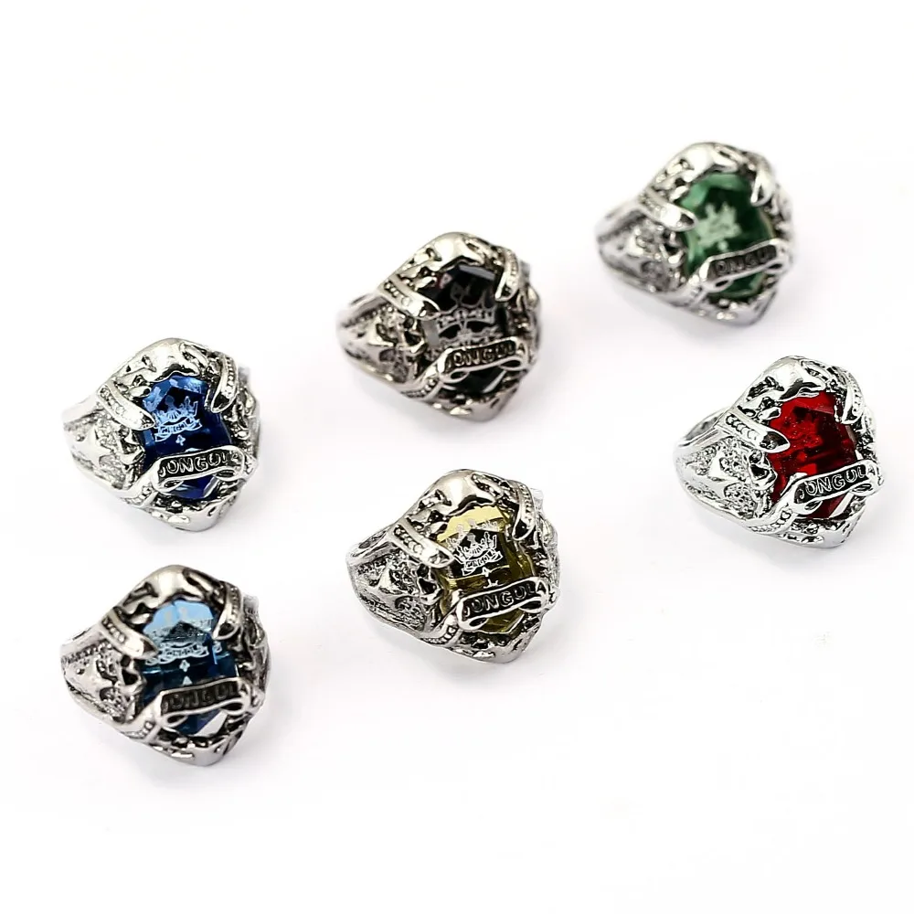 

12pcs/lot Katekyo Hitman Reborn Ring Animation antioque silver plated Ring Vongola Revolving Jewelry with colorful stone inset