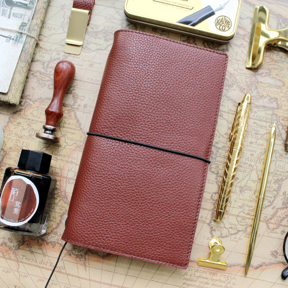 

100% Genuine Leather Planner and Organizer Notebook Perfect for Diary Journal Sketchbook
