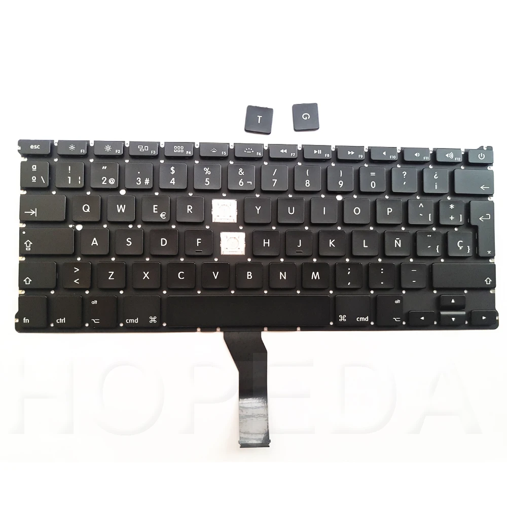 5 шт. Новый A1369 Испанский клавиатура для Apple Macbook Air 13 ''A1466 Испании клавиатуры Стандартный испанско клавиатура 2011 -2015