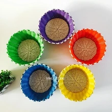 5 штук пластиковой плетеная корзина, Настольный косметический ящик для хранения, поднос для сухофруктов, корзина для семян дыни, лоток для фруктов, корзина для хранения