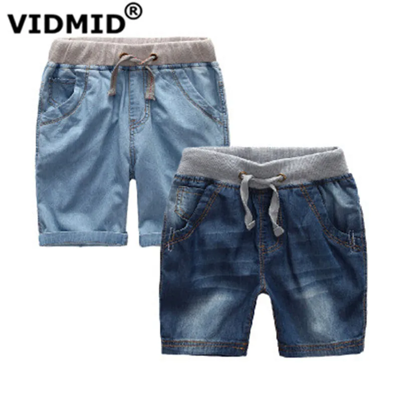 VIDMID Fashion Boys Summer Denim Shorts Jeans kids Boys cotton Shorts Children's Beach Shorts Casual Boys pants clothing 7039 01