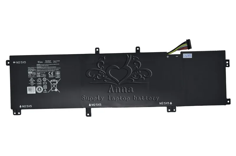 Kopen Jigu Nieuwe Echt 11.1V 91Wh 245RR 701WJ 7D1WJ Originele Batterij Voor Dell Voor Precisie M3800 Xps 15 9530