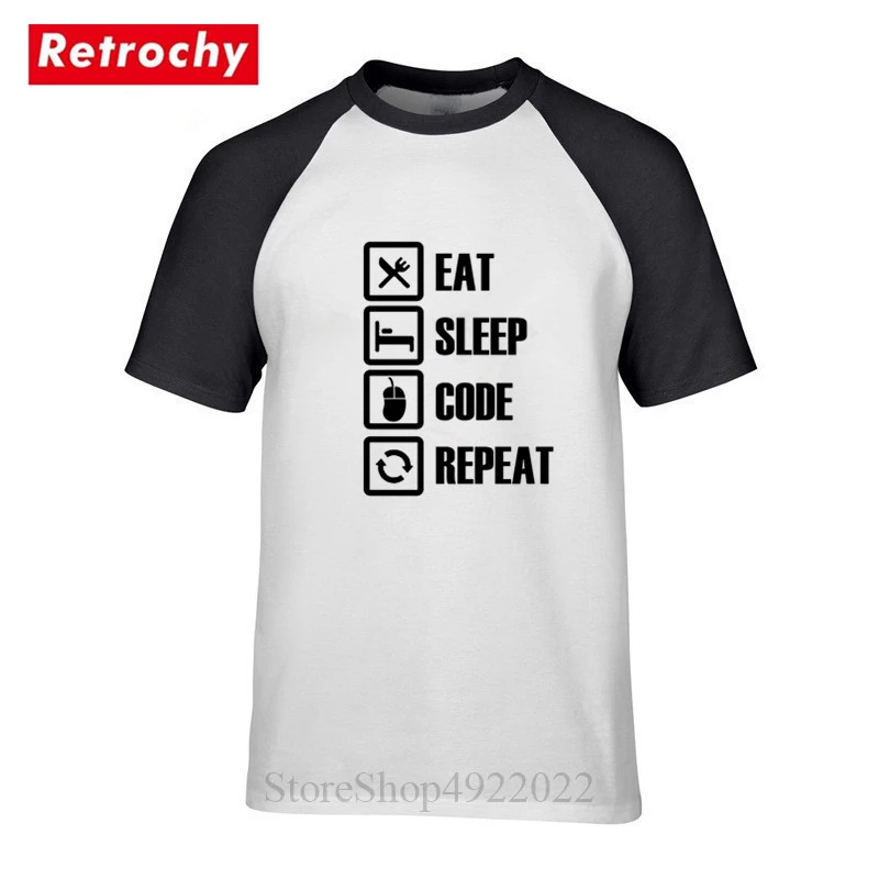 Comic Eat Sleep Code Repeat Programmer Life Style T Shirt Creative Men T Shirt Best Gift Tshirt For Programmer Fashion Party Tee T Shirts Aliexpress Comic Eat Sleep Code Repeat Programmer Life Style T Shirt Creative Men T Shirt Best Gift Tshirt For Programmer Fashion Party Tee T Shirts Aliexpress