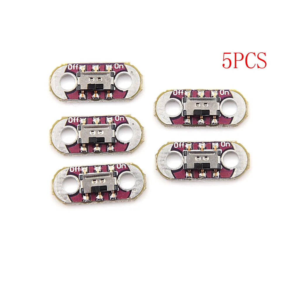 

5pcs LilyPad Slide Switch SWITCH-DPDTSMD Toggle Switch AYZ0202 Diy Kit New Arrival