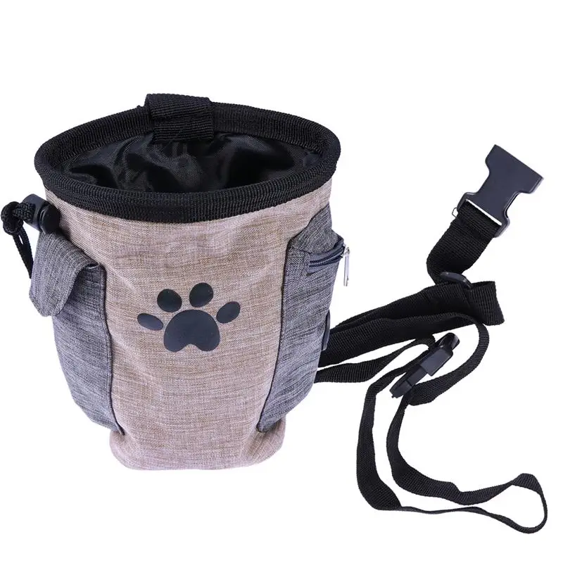 

1Pcs Food Poop Bag Durable Hands Free Utility Food Poop Bag For Training Outdoor Dogs Puppy Dog Training Pet Supplies