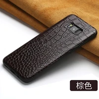 Чехол для samsung Galaxy S7 край S8 плюс S8+ Case Мода мобильного телефона задняя крышка для samsung S7 край s8 плюс - Цвет: Коричневый