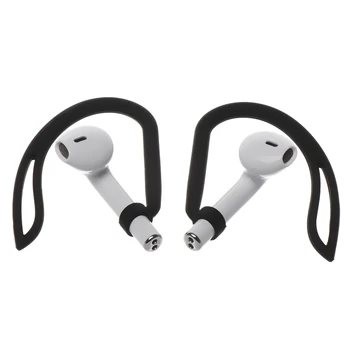 

2020 Protective Earhooks Holder Secure Fit Hooks for Airpods Apple Wireless Earphone Accessories Silicone Sports Anti-lost Ear H