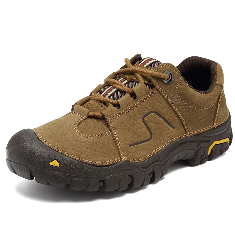 

Spring/autumn ankle men shoes Work&Safetyboot genuine leather boots men adult military boots