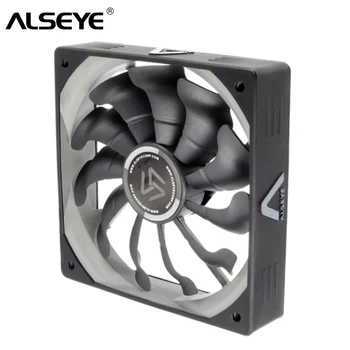 

ALSEYE PWM 4pin 120mm PC Fan Cooler 12v 1800RPM 80CFM Slient Cooling Fan for Computer Housing/CPU/Water cooling