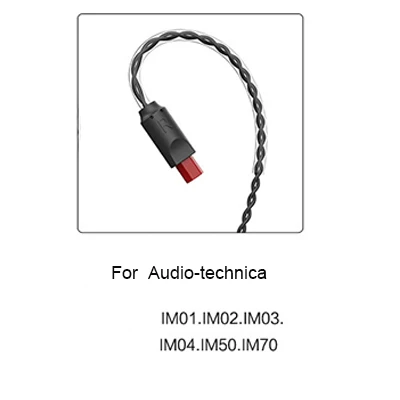 FOR IM PORT PIZEN BT75 Bluetooth кабель CSR APTX CVC6.0 AAC 0,75 мм 0,78 мм для qkz vk1 ie80 MMCX Shure SE215 SE535 kz порт наушники APT-X - Цвет: FOR IM PORT