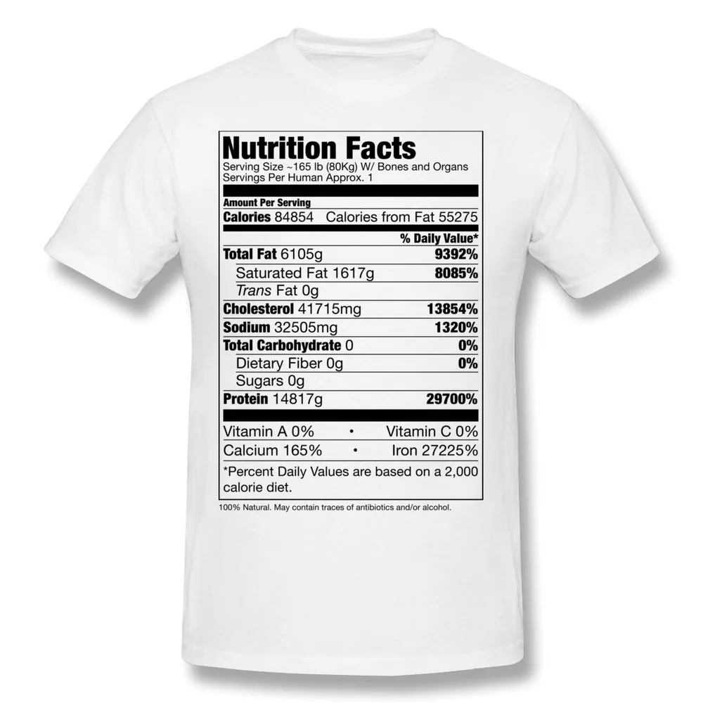 Slim Fit Mens T Shirt Human Nutrition Facts Design Your Own Slim Fitted
