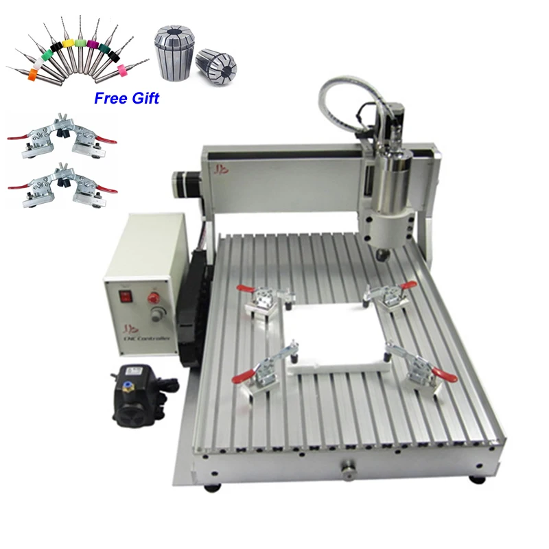 

CNC Router 4060 1.5KW CNC 6040 Stone PCB Metal Engraving Milling with Limit Switch