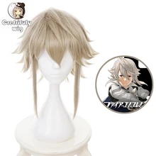 Fire Emblem Fates Cosplay Wig Anime Heat Resistant Synthetic Hair Halloween Costume Party Wigs For Men fire emblem awakening chrome battleframe uniform cosplay costume