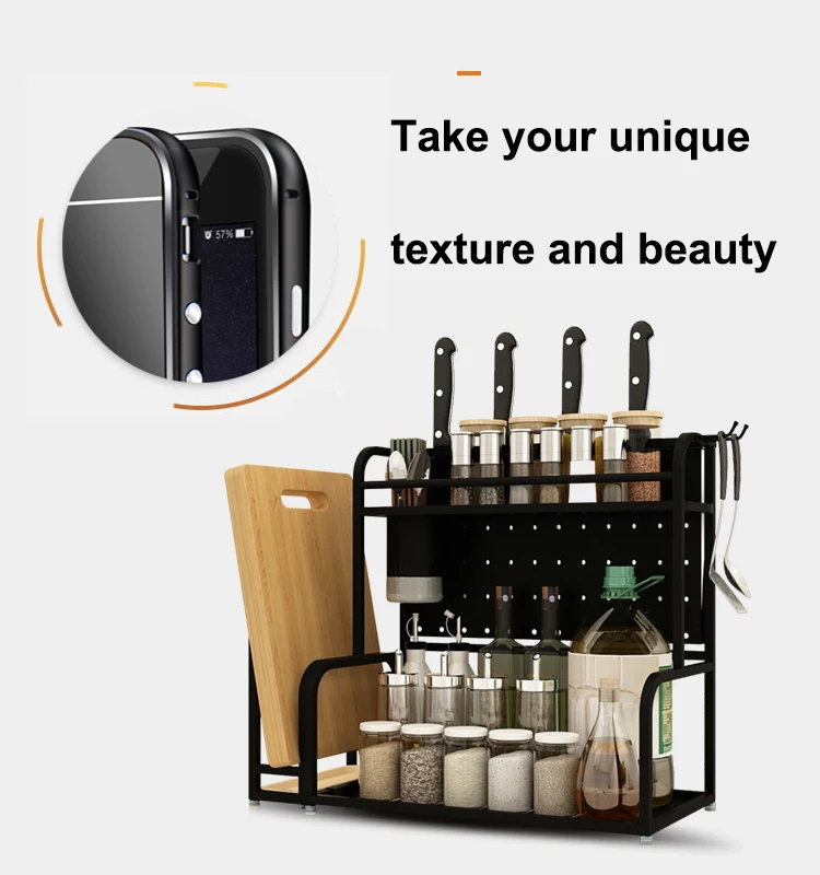 Кухонная полка стандартная многофункциональная кухонная для хранения стойка из
