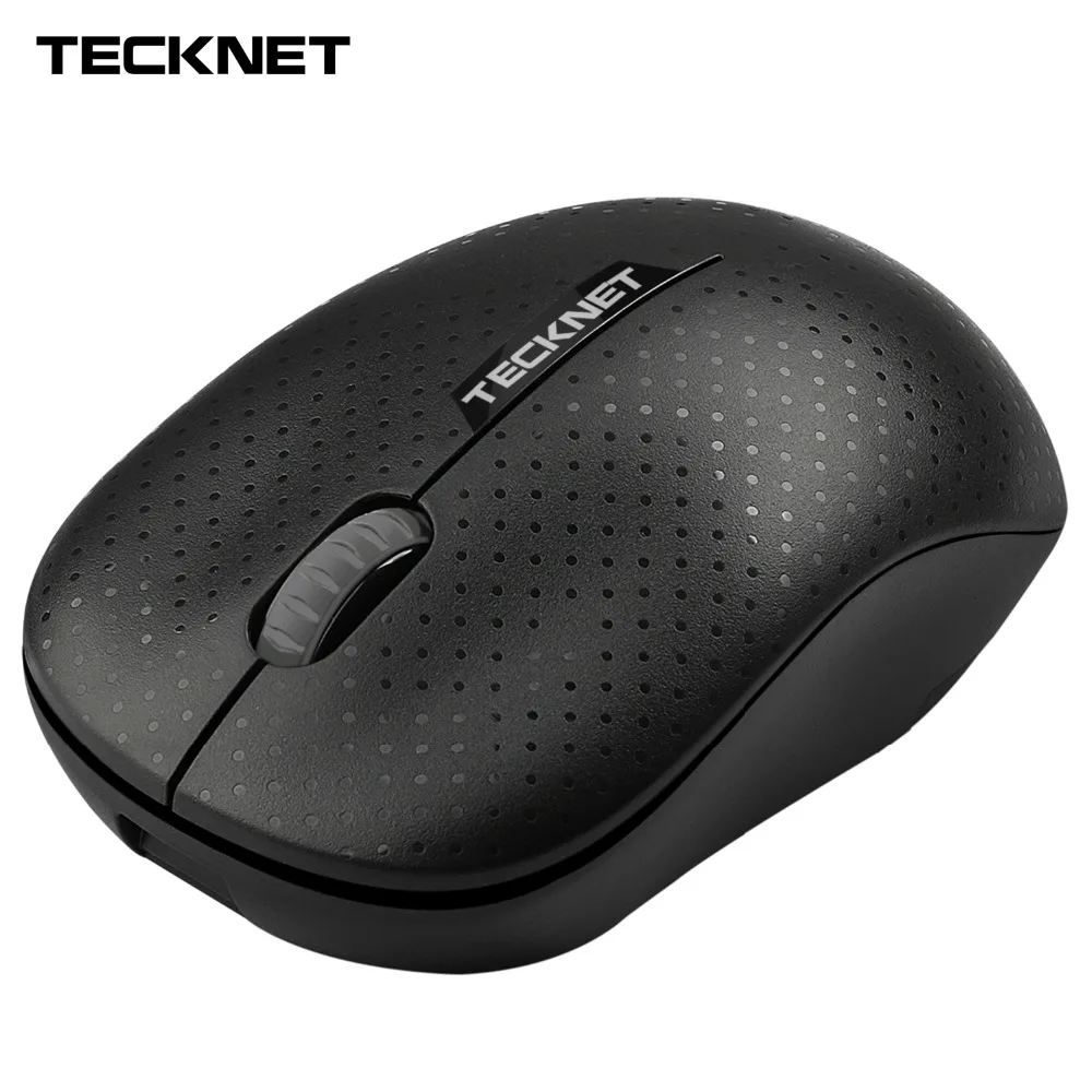 TeckNet Wireless Mouse 2.4GHz Mini Portable Optical 1200 DPI Mice Mouse 3 Button with USB Nano Receiver for Computer Laptop PC TeckNet Wireless Mouse 2.4GHz Mini Portable Optical 1200 DPI Mice Mouse 3 Button with USB Nano Receiver for Computer Laptop PC