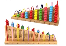 New Wooden Baby Toy Early Childhood Educational Baby Toys Abacus Frame Subtraction Learning Toy ou fs8 multifunction early childhood educational music robot toy w interaction led white pink