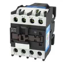 380 В катушечный двигатель контроллер переменного тока контактор 3 полюса нет N/O 660 В 15 кВт CJX2-2510