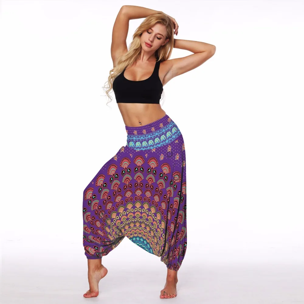 Purple aztec lantern legging (2)