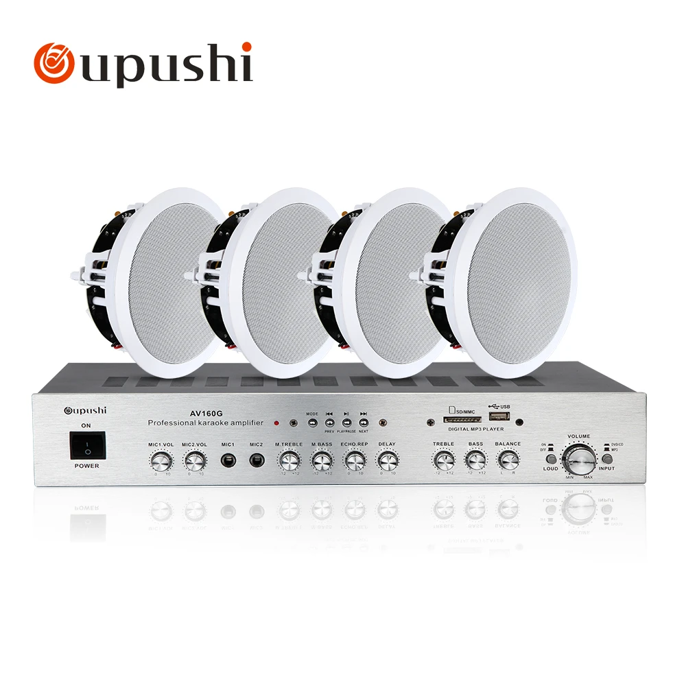 OUPUSHI مؤتمر نظام 8 قناة معقوفة UHF PPL اللاسلكية طاولة المؤتمر ميكروفون جودة الصوت السقف المتكلم