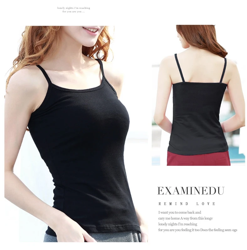 Women's New Comfortsoft Sexy Camis Sleeveless Undergarment Basic Tops
