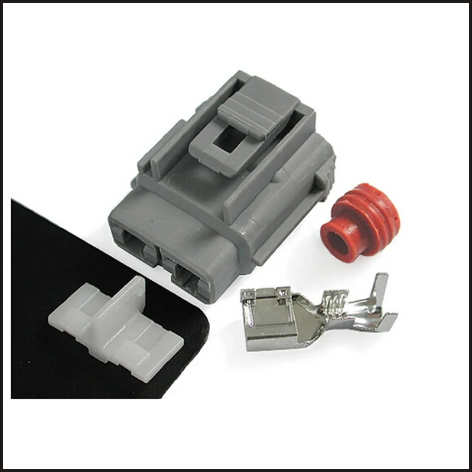1set car wire female male cable connector 6189 0172 terminal 2P
