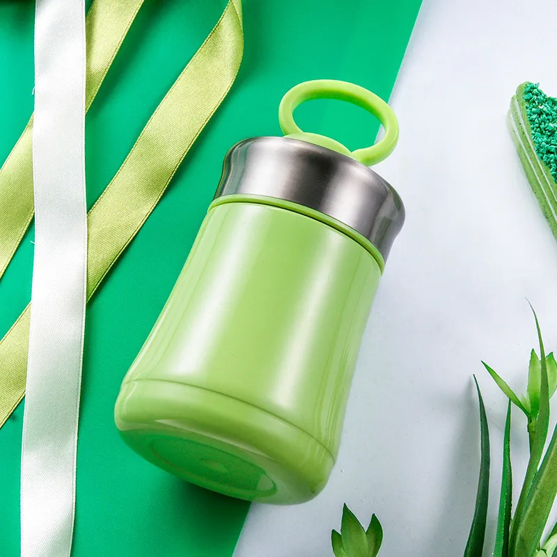 280ML Mini Cute Phone Stand Coffee Vacuum Flasks Thermos Stainless Steel Travel Drink Water Bottle Thermoses Cups and Mugs1