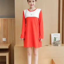 font b Maternity b font Dresses for Pregnant Women Vintage Dress for Pregnant Spring Autumn
