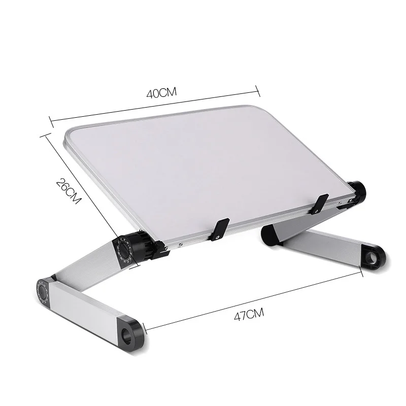  Adjustable Notebook Stand Lift Laptop Table Stand Office Folding Desk Aluminum Alloy Flat Bracket B