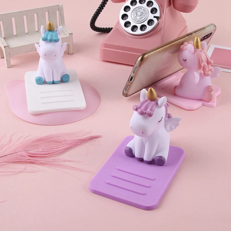  Einhorn Handy Ständer Halter Handy Halter Stehen Für IPhone Xiaomi Huawei Alle Telefon