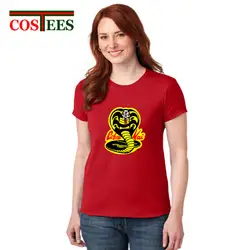 2018 vestido Cobra Kai женская футболка Черная Мамба Футболка женская футболка с изображением змеи женские Топы camiseta женский подарок на день