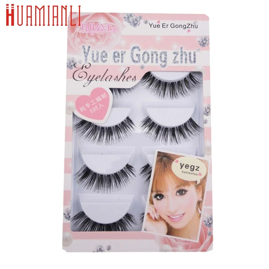 

Eyelashes Lashes 2017 cosplay hot new 5 Pair/Lot Crisscross False Eyelashes Lashes Voluminous HOT eye lashes drop ship -23