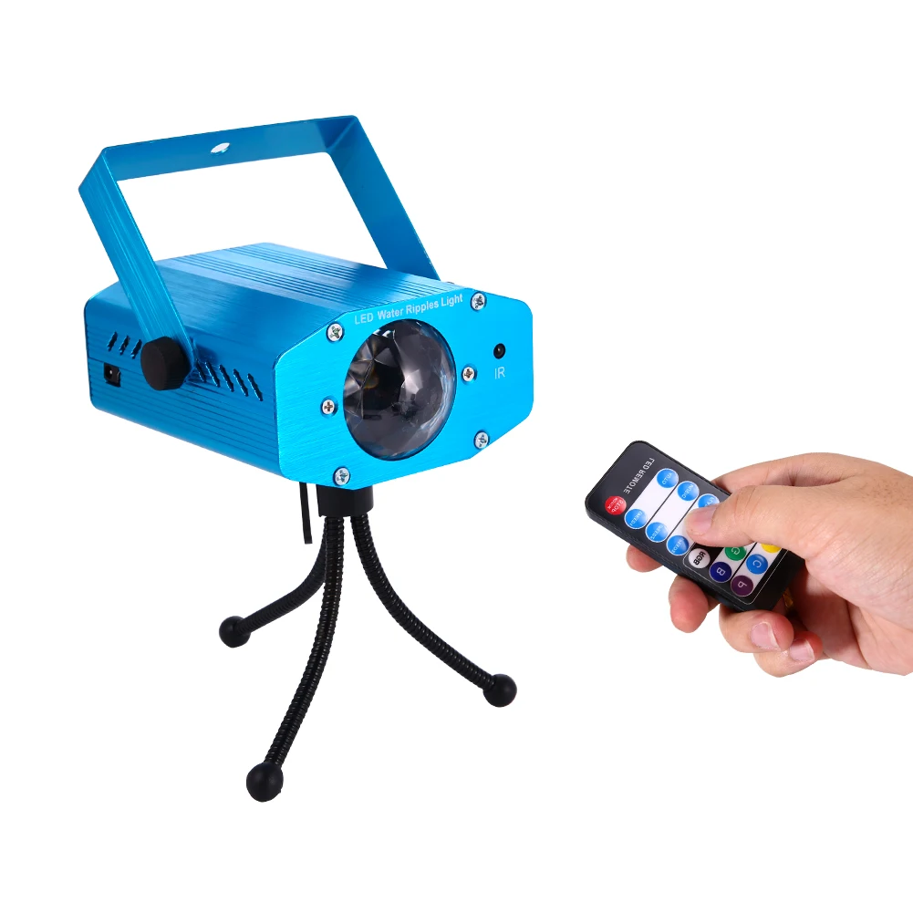 Мини RGB светодиодный лазерный проектор дискотека свет Голосовая активация