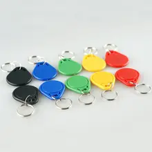 125 khz перезаписываемые T5577 Rfid брелков/теги для гостиницы key-50pcs