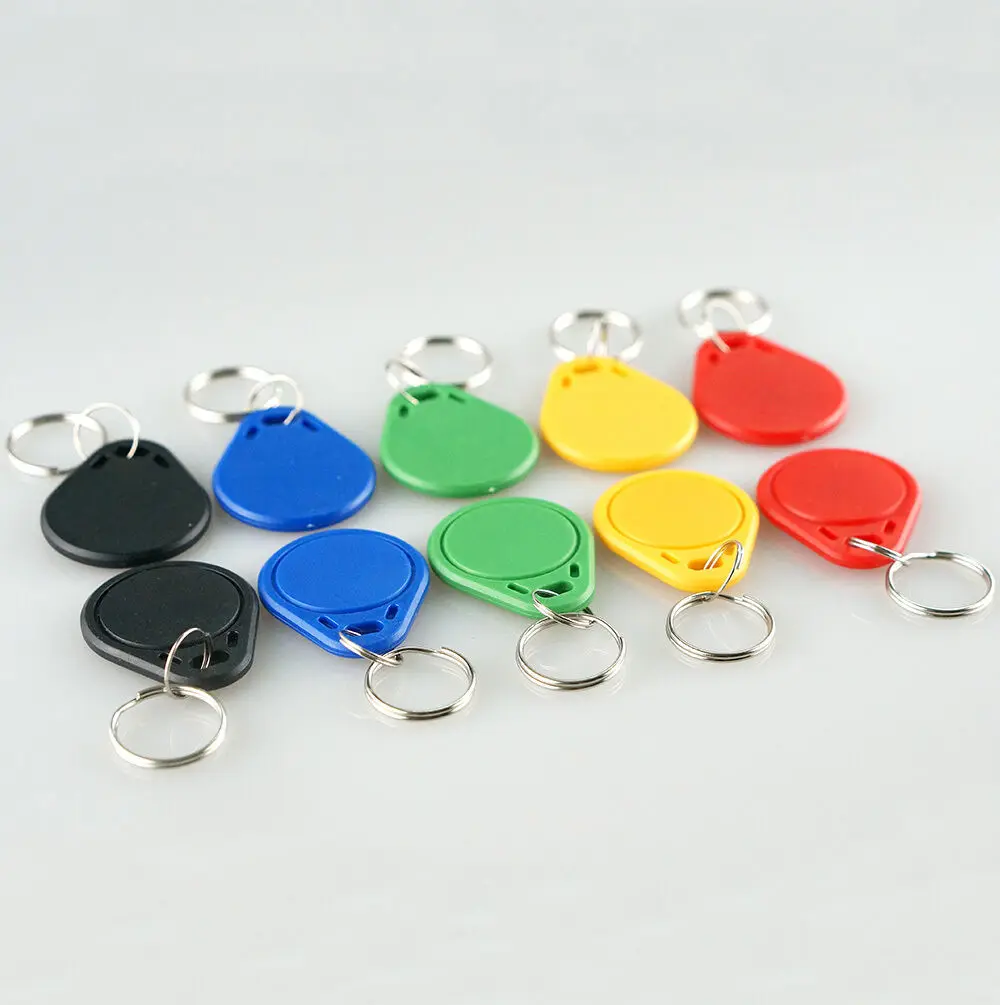 

125khz Rewritable T5577 Rfid Keyfobs/Tags for Hotel key-50pcs