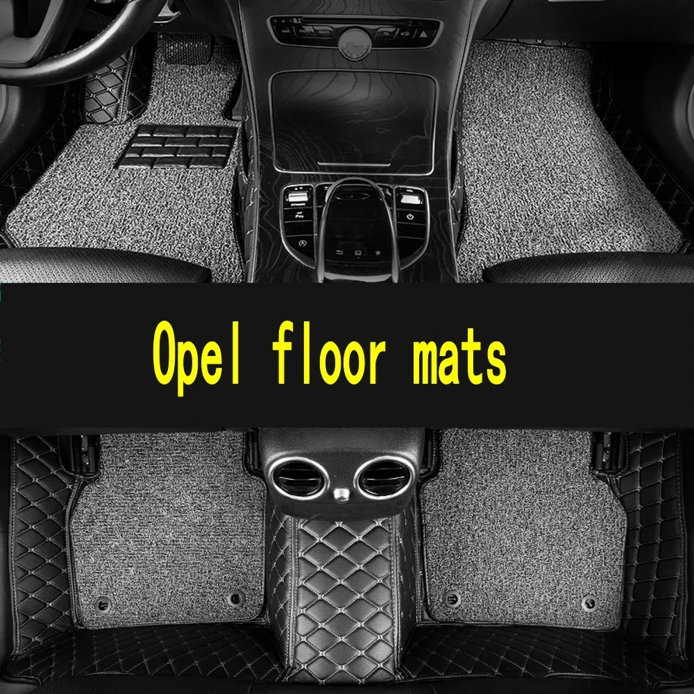 Автомобильные коврики на заказ для Opel Все модели Astra h j g mokka insignia Cascada corsa adam ampera Andhra