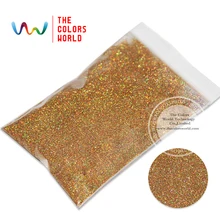 TCA200 лазер золотого цвета 0,1 мм 00" блестящая пыль, зеркальный блеск для ногтей, Татто, художественное украшение и другие