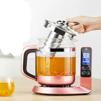 

Electric kettle raised pot fully automatic thickened glass bird's nest flower tea ginseng cordyceps Overheat Protection