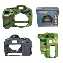 Nice Soft Camera Video Bag For Nikon D3200 Silicone Case Rubber Camera case Protective Body Cover Skin