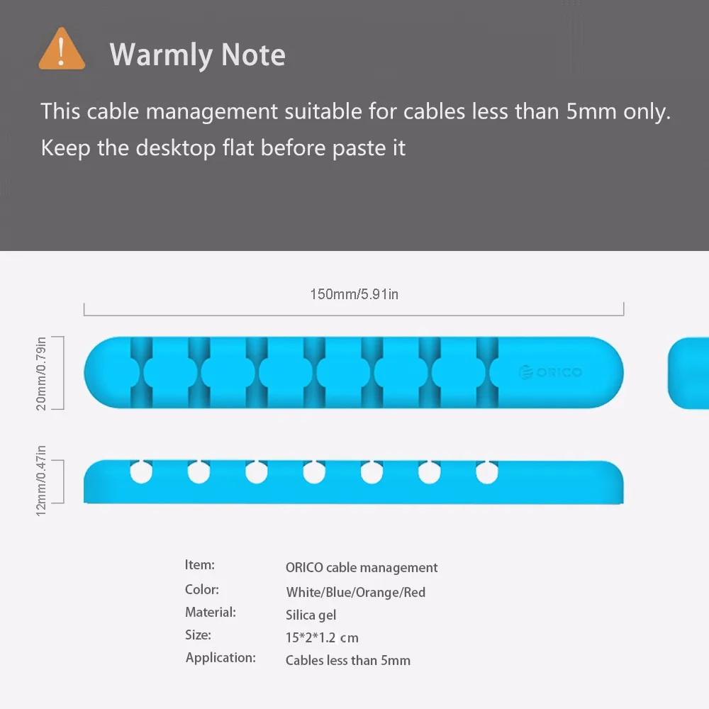 ORICO-Cable-Managemen-Earphone-Cable-Organizer-Wire-Storage-Silicon-Charger-Cable-Holder-Clips-for-MP3-MP4 (5)