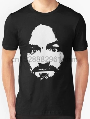 

New Charles Manson Mens T-Shirt size S-2XL 2019 New Fashion T shirt Brand Hip Hop Print Men Tee Shirt High Quality 100% Cotton